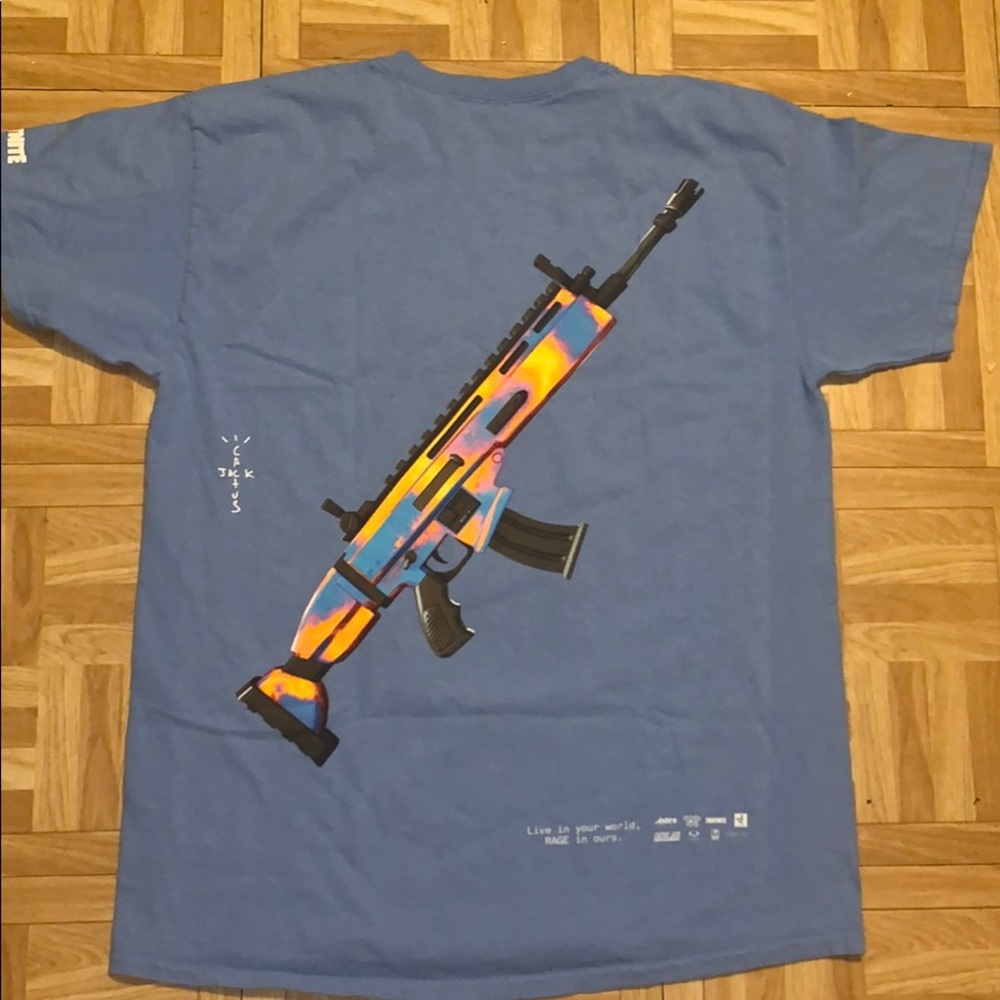 Travis Scott x Fortnite astronomical T-Shirt